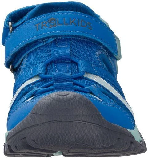 Trollkids Vaikams Stavanger Sandal XT kobalto mėlyna/tamsiai turkio/tamsiai mėlyna vaikiški sportiniai sandalai berniukams/mergaitėms (659-199)