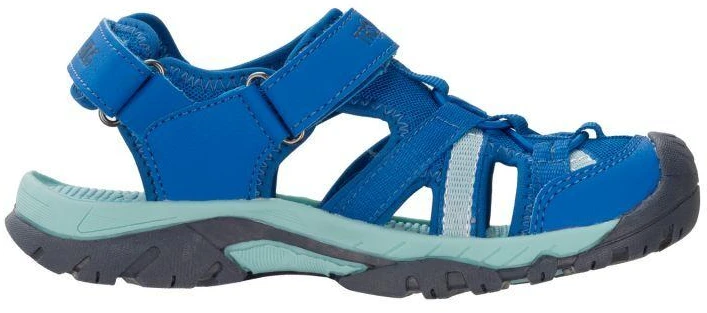 Trollkids Vaikams Stavanger Sandal XT kobalto mėlyna/tamsiai turkio/tamsiai mėlyna vaikiški sportiniai sandalai berniukams/mergaitėms (659-199)