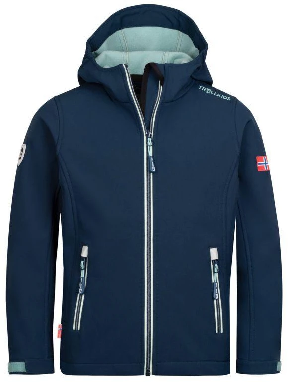 Trollkids vaikiška „Trollfjord“ striukė Jr 161-132, softshell tipo