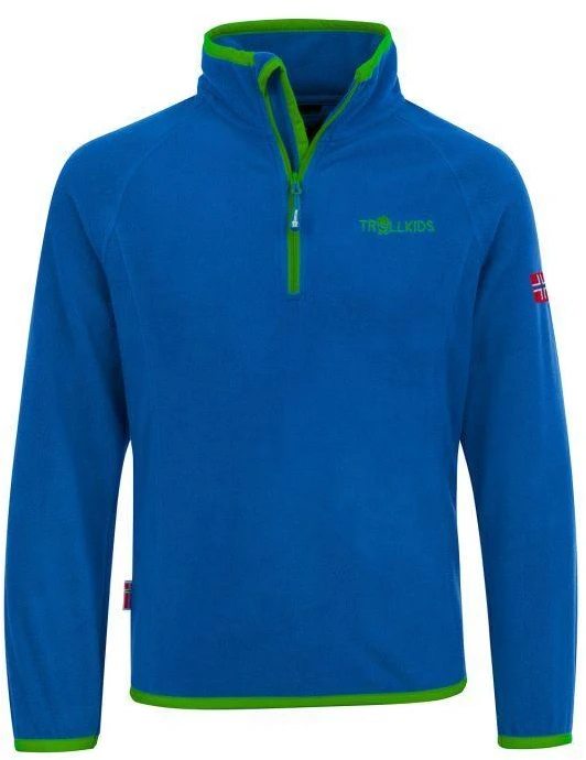 Trollkids vaikiškas džemperis su užtrauktuku iki pusės "Kids Nordland Half Zip Jr 707-113"