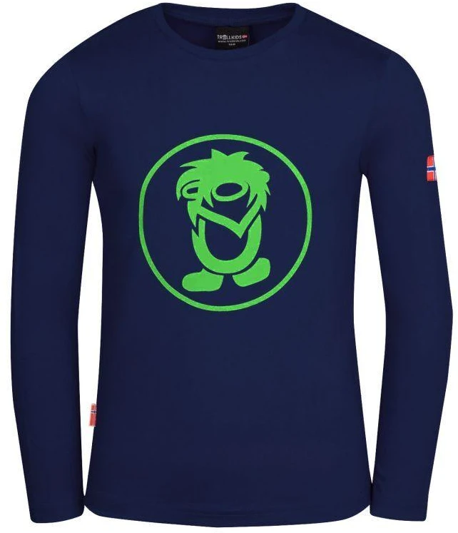 TrollKids vaikiškas ilgomis rankovėmis Troll Longsleeve Jr 343-100