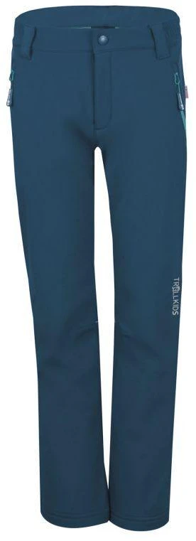 Trollkids Vaikiškos Fjell Softshell Kelnės Mėlynos (117-142)
