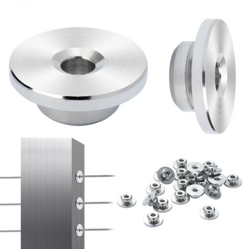 VEVOR 51 dalių kabelių turėklų komplektas 3.2mm