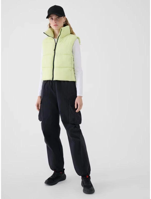 Trumpa moteriška liemenė su sintetiniu užpildu 4F 4FWSS25TVJAF182-45S