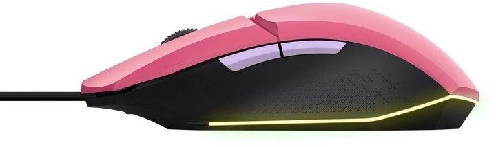 Pelė žaidimams Trust GXT 109 Felox usb 2.0, rožinė