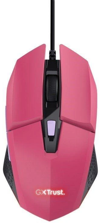 Pelė žaidimams Trust GXT 109 Felox usb 2.0, rožinė