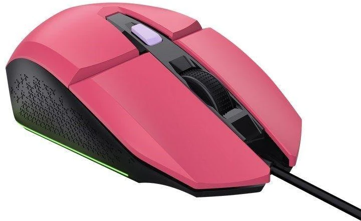 Pelė žaidimams Trust GXT 109 Felox usb 2.0, rožinė