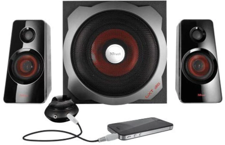 Kompiuterio kolonėlės Kolonėlės Trust GXT 38 2.1 Subwoofer