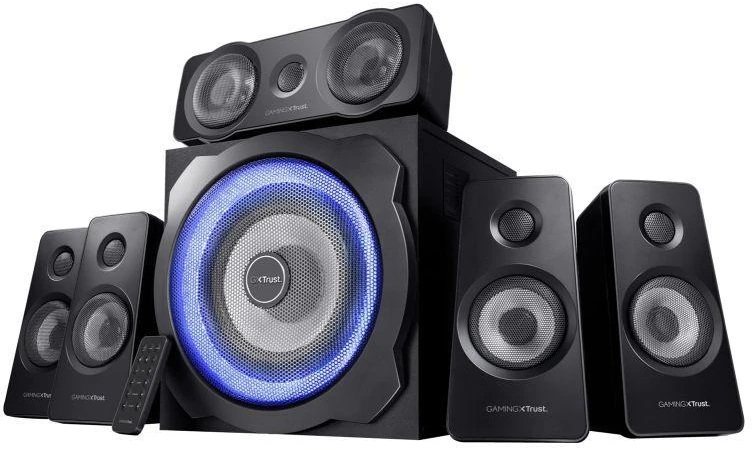 TRUST GXT 658 Titanium Juodas Kompiuterinių garsiakalbių rinkinys