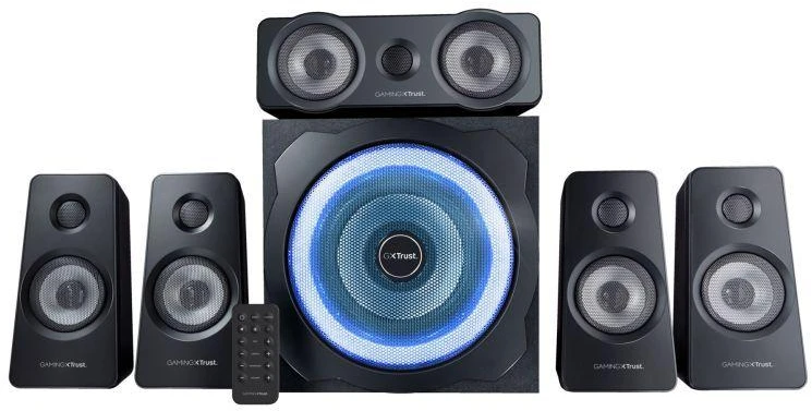 TRUST GXT 658 Titanium Juodas Kompiuterinių garsiakalbių rinkinys