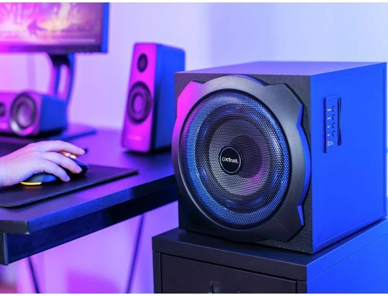 TRUST GXT 658 Titanium Juodas Kompiuterinių garsiakalbių rinkinys