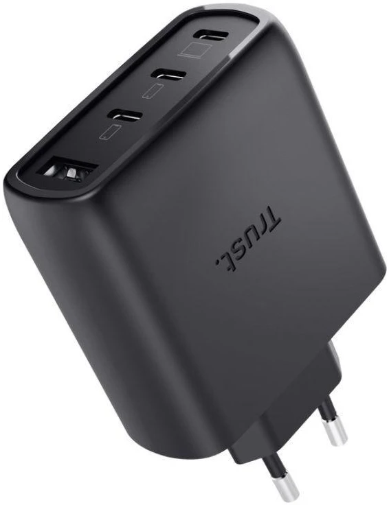 „Trust Maxo 65W“ universalus Juodas AC greitas įkrovimas vidaus patalpoms