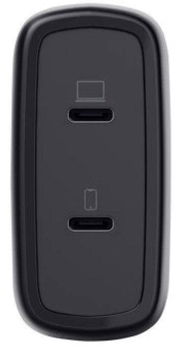 Trust Maxo GaN 65W 2xUSB-C juoda