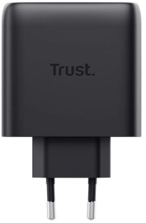 Trust Maxo GaN 65W 2xUSB-C juoda