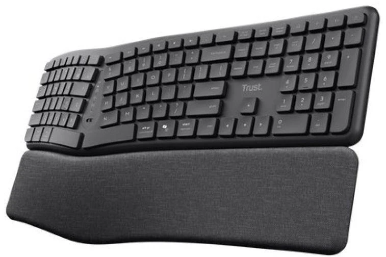 Trust Keyra Ergonomic multidevice Belaidė klaviatūra