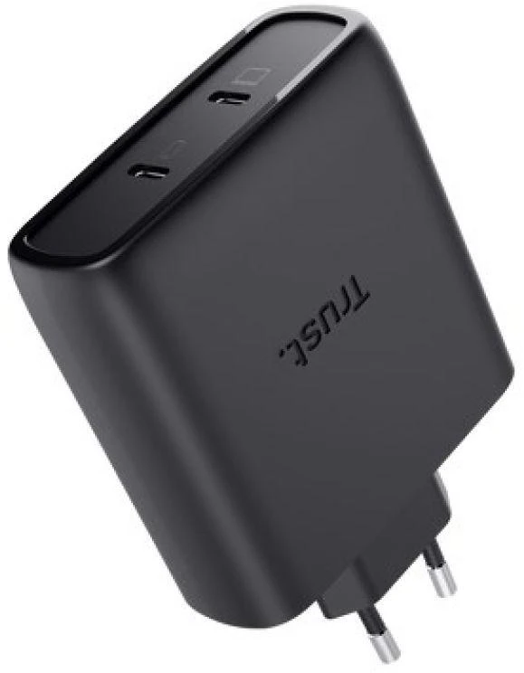 „Trust Maxo 100W“ 2 prievadų USB-C GaN įkroviklis
