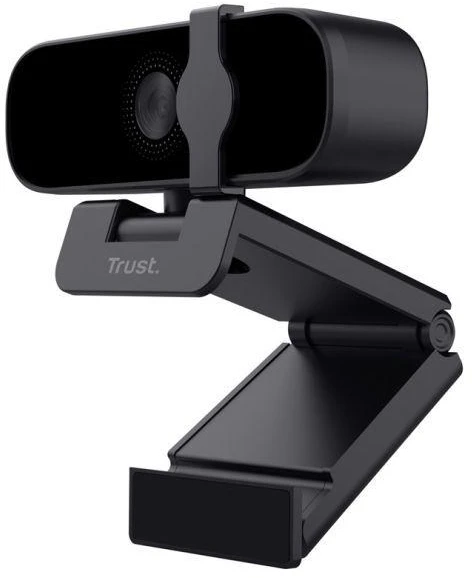 Ausinės Trust TANOR 1080p FULL HD juoda kamera