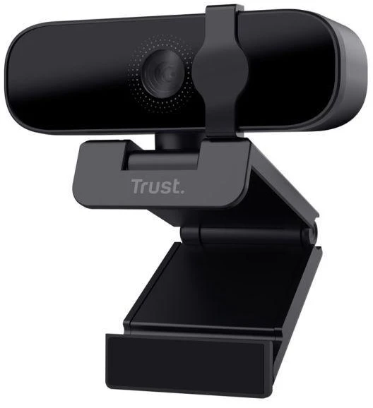 Ausinės Trust TANOR 1080p FULL HD juoda kamera