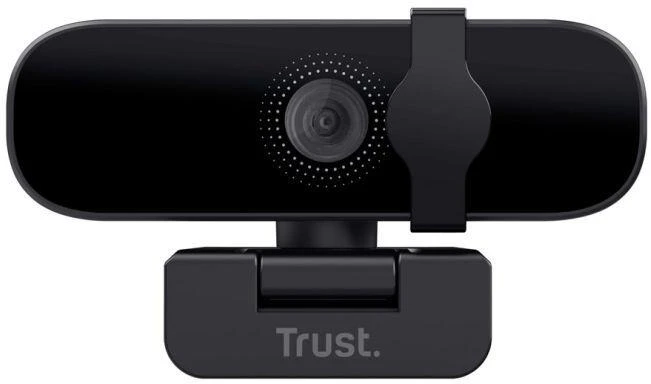 Ausinės Trust TANOR 1080p FULL HD juoda kamera