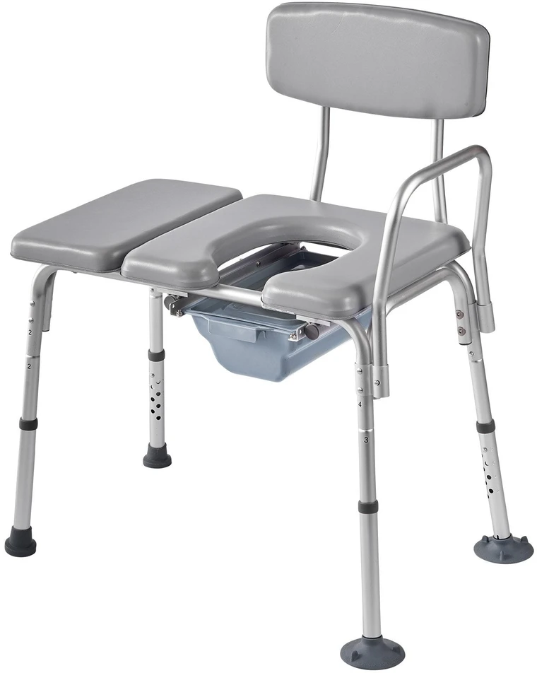 VEVOR 4 viename tualeto kėdė iki 227 kg