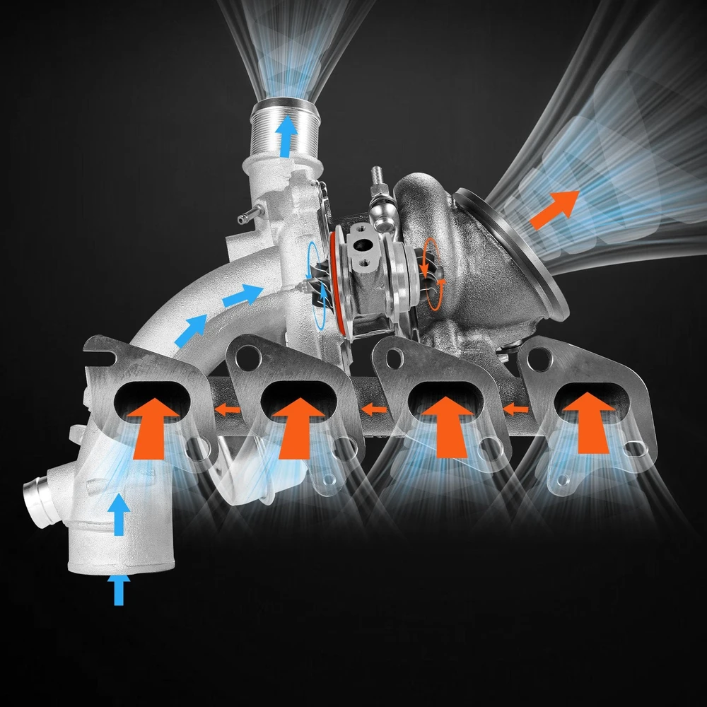 VEVOR Turbokompresoriaus rinkinys Chevrolet Cruze 2011-2019 1.4T