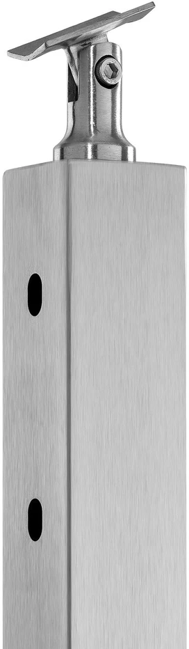 VEVOR Rėminimo stulpas 91x5x5 cm sidabrinis