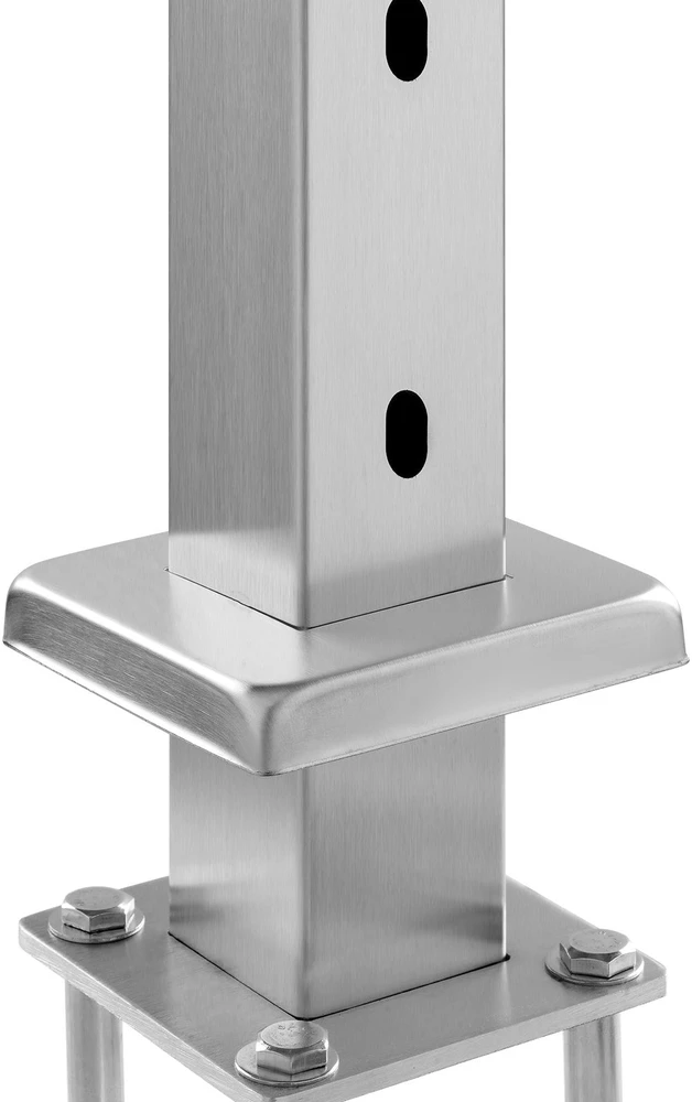 VEVOR nerūdijančio plieno turėklų stulpas 107x5x5 cm