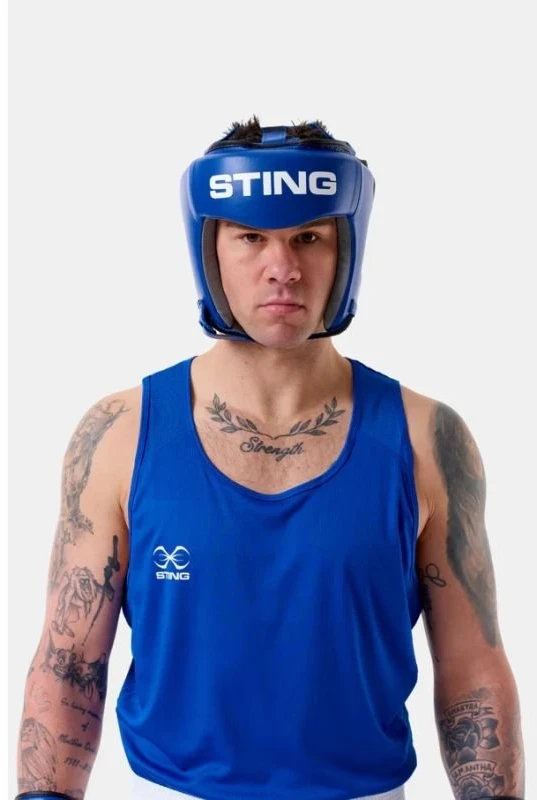 Turnyrinis bokso šalmas Sting Competition Approved Open Face 2.0