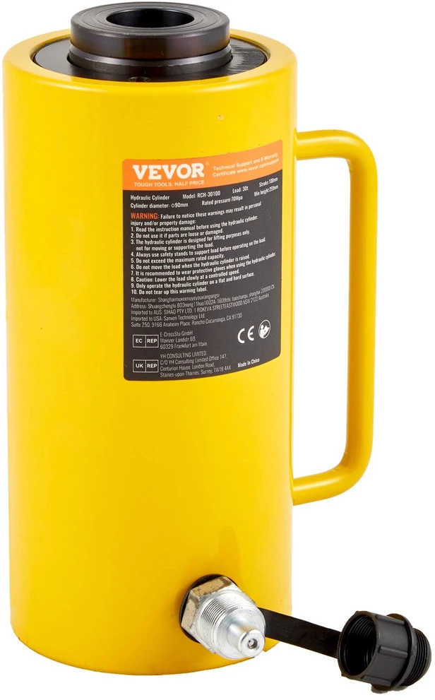 VEVOR 30 tonų hidraulinis cilindras auto kėlimui
