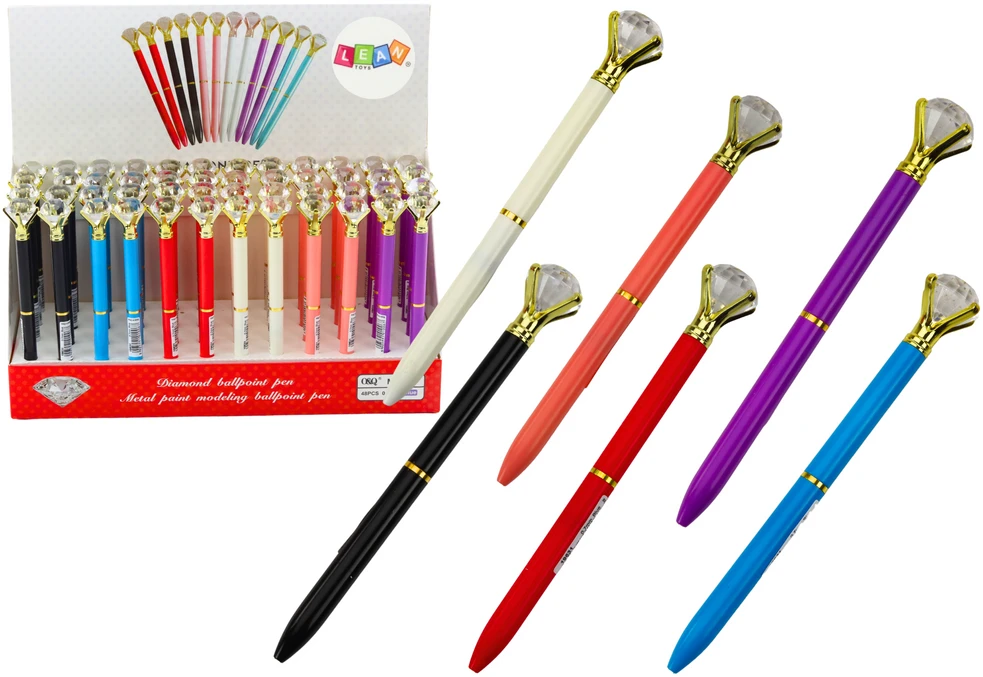 Lean Toys Deimantinis tušinukas su mėlynu rašalu 0,7 mm