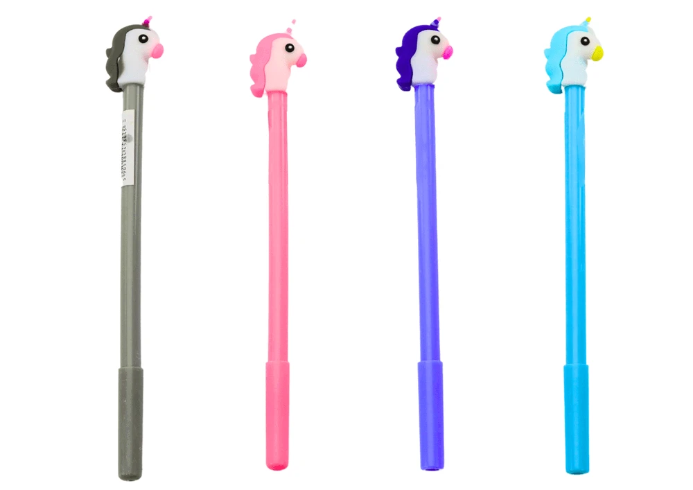 Lean Toys Vienaragio tušinukas su juodu rašalu ir dangteliu