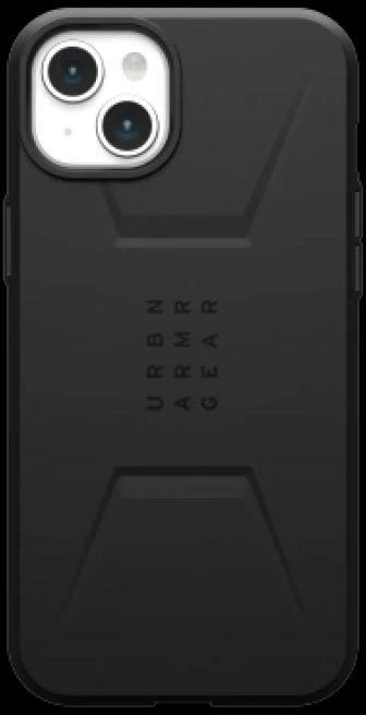 Urban Armor Gear UAG Civilian MagSafe Apple iPhone 15 Plus - dėklas telefonui juodos spalvos