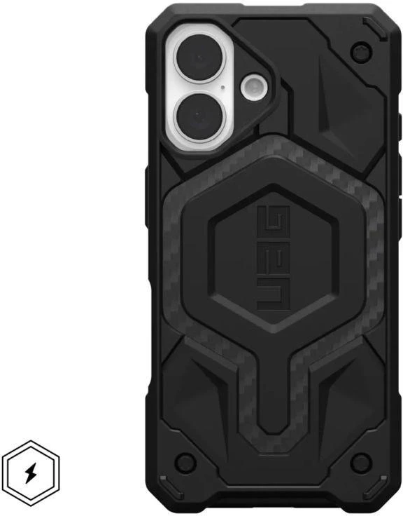 Urban Armor Gear UAG Monarch Pro Apple iPhone 16 - dėklas telefonui juodos spalvos
