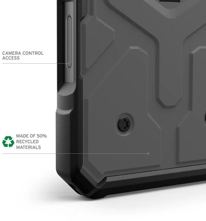 Urban Armor Gear Pathfinder mobiliojo telefono dėklas 16 cm (6.3″) Sidabras