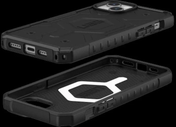 Urban Armor Gear UAG Pathfinder MagSafe dėklas iPhone 15 Plus - juodas