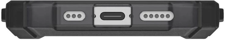 UAG Urban Armor Gear dėklas PLASMA XTE suderinamas su MagSafe, skirtas IPHONE 16e pelenai / titanas
