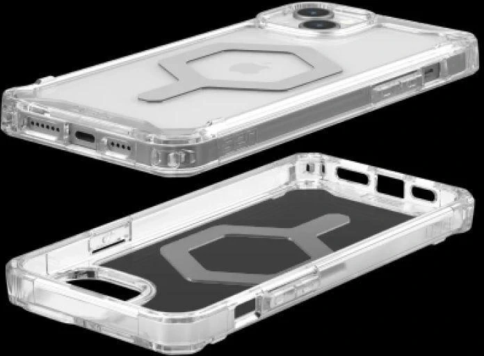 Urban Armor Gear UAG Plyo MagSafe Apple iPhone 15 Plus - dėklas telefonui skaidrus ir sidabro spalvos