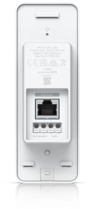 UBIQUITI ACCESS ULTRA. PRIEIGOS SKAITYTOJAS SU ĮSTATYTU STABULU, VEIKIANČIUI VISIŠKAM VIENŲ DURŲ ĮĖJIMO VALDYMUI IŠ VIENO ĮRENGINIO