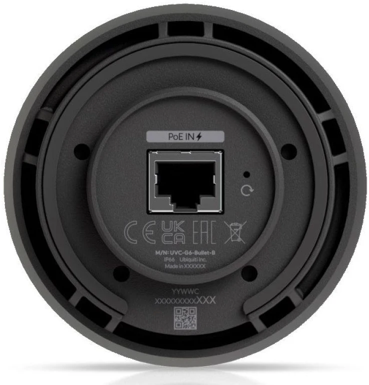 UBIQUITI UniFi G6 Bullet, 4K PoE kamera