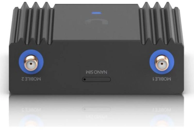 UBIQUITI ULTRAKOMPAKTIŠKAS VALDYMAS LTE MOBILUS MARŠRUTIŠAS, SKIRTAS IOT PROGRAMOSMS SU INTEGRUOTU LTE, LAIDINIU WAN, WIFI, AUTOMATINIU PERKLAIDU IR DC MAITINIMO ĮVESTIES PALAIMI