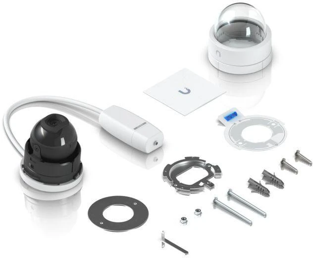 Ubiquiti UniFi G5 Dome Ultra balta kamera (UVC-G5-Dome-Ultra) 4MP 2688 x 1512 (16:9) IK06 4.2W