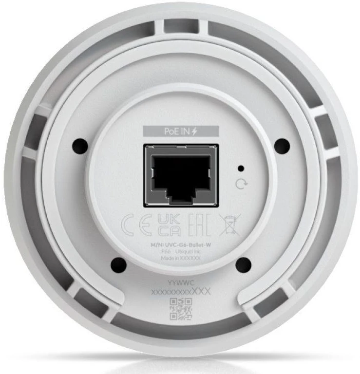 „UBIQUITI G6“ KURKINĖ VISŲ ORŲ 4K POE KAMERA SU 1/1,8 COLIO 8 MP VAIZDO JUTIKLIU, DAUGIAFUNKCINIU DIRBINIO INTELEKTRONINIU VARIKLIU IR TOLINO NUOTOLIO IR NAKTINIS MATYMAS