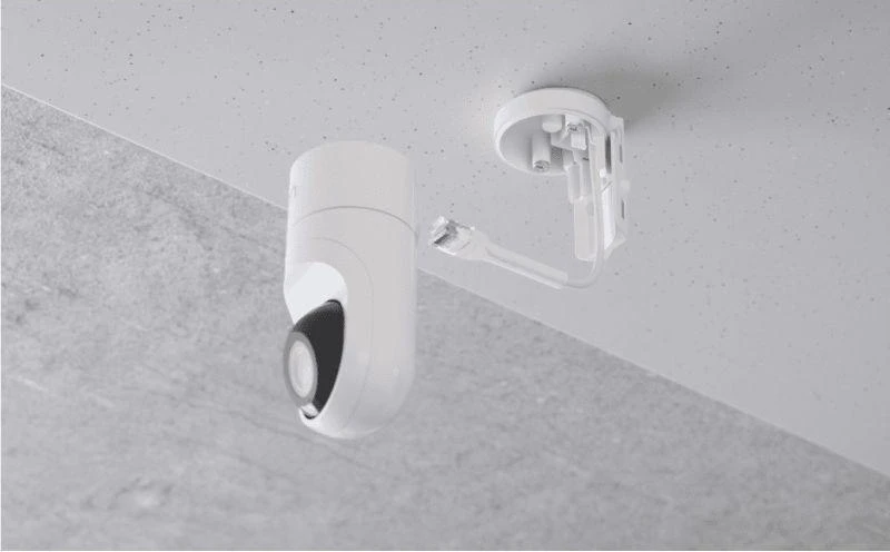 UBIQUITI UVC-G5-Flex IP kamera IPX4 2K 30 fps 1x RJ45 100Mb/s PoE mikrofonas