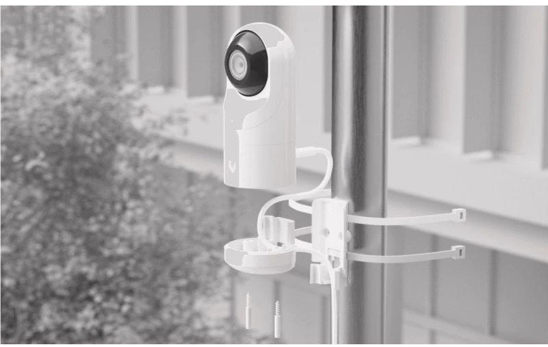 UBIQUITI UVC-G5-Flex IP kamera IPX4 2K 30 fps 1x RJ45 100Mb/s PoE mikrofonas