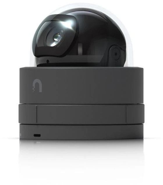 UBIQUITI G5 DOME ULTRA Juodas, YPAČ KOMPAKTIŠKA IR ATSPARI 2K HD POE KAMERA SU NAKTINIU VYKMU, SUKURTA ŽEMO PROFILIU SAUGUMUI VIDAUS