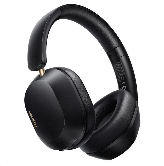 Ausinės belaidės Ugreen HiTune Max 5C, Hybrid ANC, Bluetooth 5.4 (juoda)