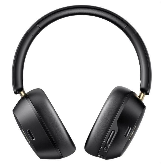 Ausinės belaidės Ugreen HiTune Max 5C, Hybrid ANC, Bluetooth 5.4 (juoda)