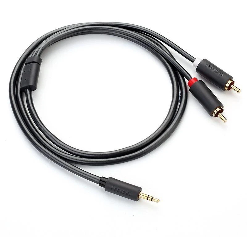 UGREEN AV102 laidas 2x RCA (Cinch) - 3,5 mm 1,5 m