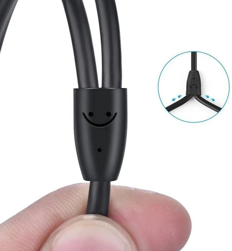 Lizdas iki 2RCA kabelis UGREEN AV116 3.5mm (Cinch) 5m (juodas)