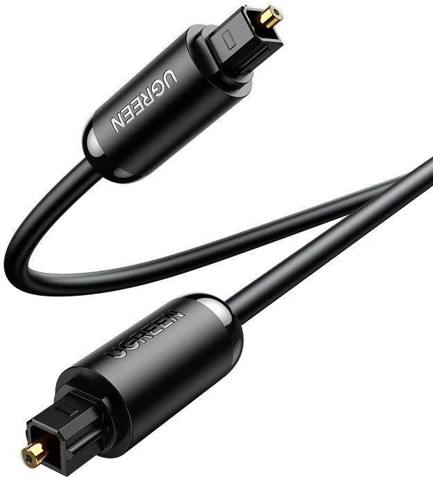 UGREEN AV122 Toslink audio optinis kabelis 1.5m - Juodas